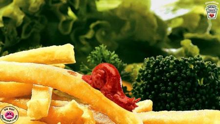 Ketchup et frites